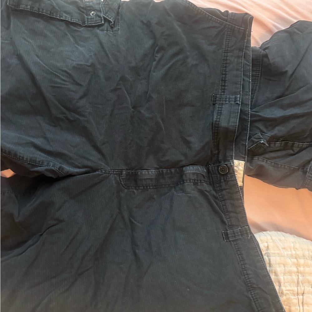 Men's Black Cargo Shorts